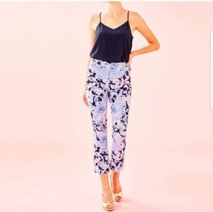 Lilly Pulitzer Kelly High Rise crop pant 10